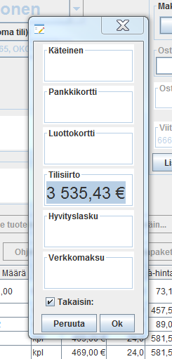 Ver. 2.2 FAQ MavaSoft-FAQ.docx Sivu 10/11 Silloin aukeaa kalenterinäkymä, josta voit valita maksupäivän. Miten toimin lahjakortin kanssa?