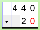 Esimerkki. 5 (3 + 4) = 9.2.3 Kertojana luku 10, 100 tai 1000 Tässä harjoituksessa opetellaan kokonaisluvun kertomista kymmenellä, sadalla ja tuhannella.