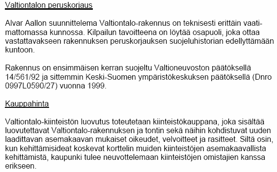 Tavoitteet,