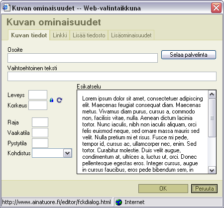 Aboa Data Oy, 2006 Ainatuore-sivuston käyttö Linkitykset kuvakkeilla hallinnoit web-asiakirjojen olennaisinta ominaisuutta jossa linkkiä klikkaamalla siirrytään toiseen paikkaan.