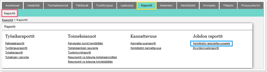 Sivu 81(85) Henkilön tiedoista voidaan porautua toimeksianto- ja palvelutasolle tutkimaan, mistä asiakkuuksista henkilön kannattavuus tai kannattamattomuus johtuu.