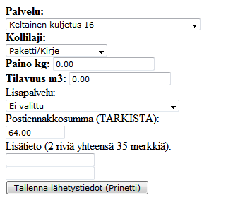 niin, että asiakas ei palaa takaisin kauppaan vaan esim. sulkee selaimen maksettuaan tilauksen tms. Silloin tilaus jää "Odottaa verkkomaksua" -tilaan.