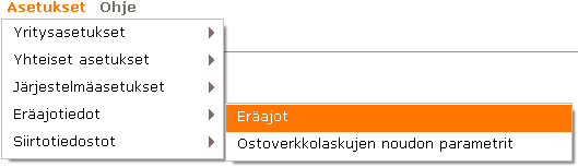 Maaliskuu 2012 57 (84) 7. Eräajot Uuteen käyttöliittymään on tehty uusi eräajotoiminnallisuus joka käyttää Aditro Tikon Worker Service nimistä Windows -palvelua.