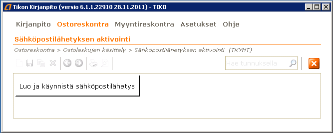 Lokakuu 2012 16 (24) Sähköpostiasetukset, katso luku 5 nähdäksesi esimerkkisähköpostin kuvassa näkyvin asetuksin lähetettynä.