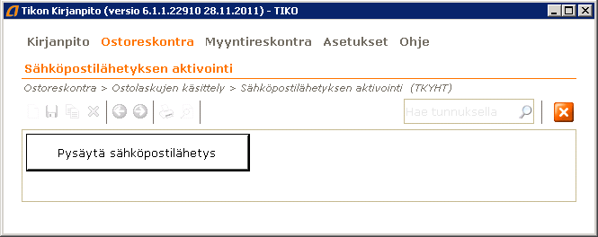 Lokakuu 2012 17 (24) 7.1. Esimerkki lähettää sähköpostiviestejä käsittelyprosessin eri vaiheissa yrityksen kierrätysasetuksissa määritellyille käyttäjille.