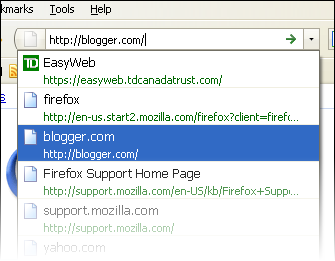 Lisää tietoa avainsanahausta ja verkkotunnuksen arvaamisesta on osoitteessa http://support.mozilla.com/kb/location+bar+search (englanniksi).