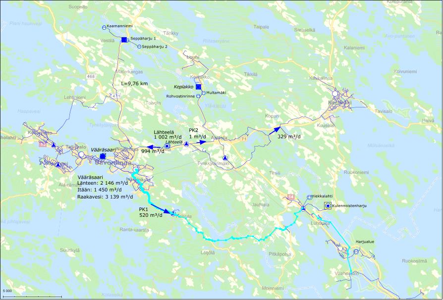 FCG SUUNNITTELU JA TEKNIIKKA OY Raportti 12 (16) Kuva 9.