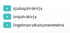 kuva 12: Toimintapäiväkirjasta pystyt seuraan tekemiäsi asioita ja mielialaa viikoittain. Masennuksen nettiterapia sisältää myös ajatus- ja unipäiväkirjat.