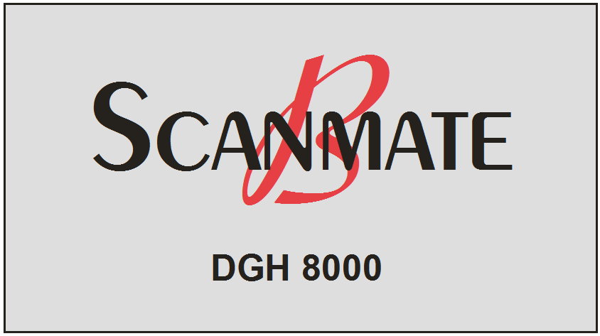 DGH 8000 (SCANMATE-B) ULTRAÄÄNI B-SCAN KÄYTTÄJÄN OPAS Käytettäväksi yhdessä Scanmate-ohjelmiston v3.0.0 kanssa Laitevalmistaja DGH TECHNOLOGY, INC.