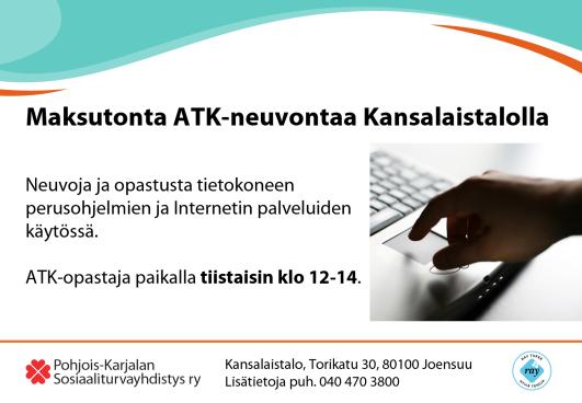 3 Kansalaisten atk-neuvonta Vuonna 2014 Kansalaistalolla jatkettiin KATHYtoiminnan tarjoamaa atk-neuvontapalvelua.