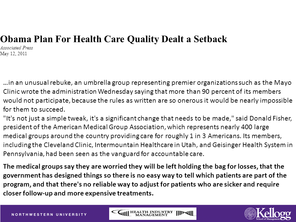 44 ETLA Raportit ETLA Reports No 12 Ja näin myös kävi: isot, hyvin toimivat klinikat (Mayo Clinic, Celeveland Clinic, Intermountain Healthcare in Utah, Geisinger Health