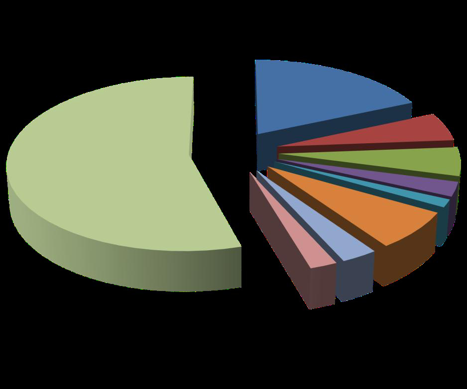 päädyttiin 55 % 18 % 2 % 3 % 5 % 5 % 7 % 3 % 1 % Meilahden päivystys Meilahden pkl Meilahti, muu