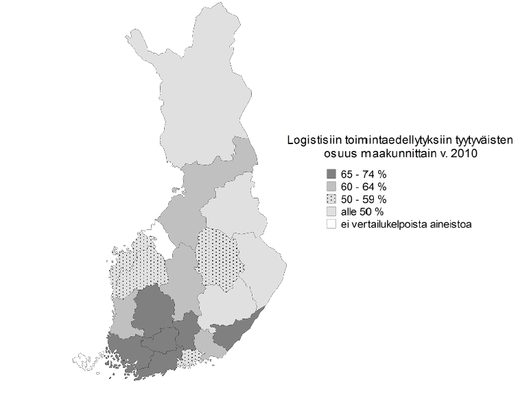 LIITE 1 1-1 LÄHTÖKOHDAT Logistiikka kilpailukykytekijänä Logistiikka on niin yritysten asiakaspalvelun kuin kannattavuudenkin näkökulmasta keskeinen kilpailukykytekijä.