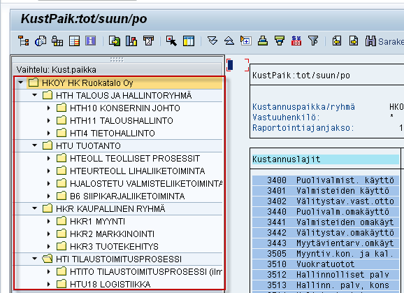 Raporttien arkistointi Content Managerille tallennetaan SAP:sta kirjanpidon keskeiset raportit. Ne tallentuvat kompressoituna ja ovat avattavissa vain SAP:sta.