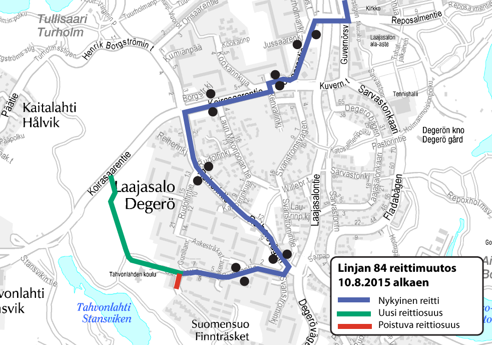 Linja 81 Kulosaari (M) Herttoniemenranta Herttoniemi (M) Länsi-Herttoniemi Linjan 81 kesän arkiliikenteen vuoroväli sovitetaan Myllypuron metroaseman remontista johtuvaan metron harvempaan