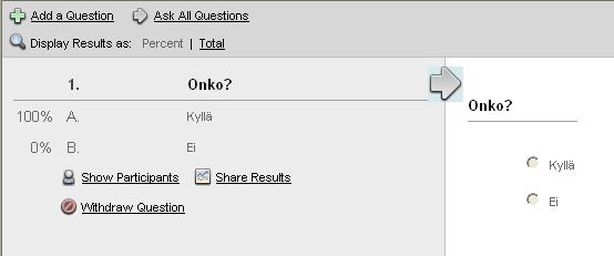 = päivitä Voit sulkea WebSyncin sen välilehdessä olevasta -kuvakkeesta. Huom! Osallistujat voivat selata itsenäisesti sivustoa, jonne heidät on ohjattu.