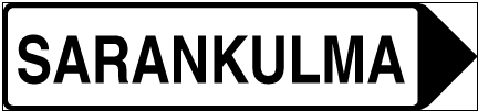 Tienviitta löytyy reittimerkkiä vastaavasta risteyksestä. Huom. risteyksessä voi olla muitakin viitoja. Below you can see examples of traffic sign icons used in this Roadbook.