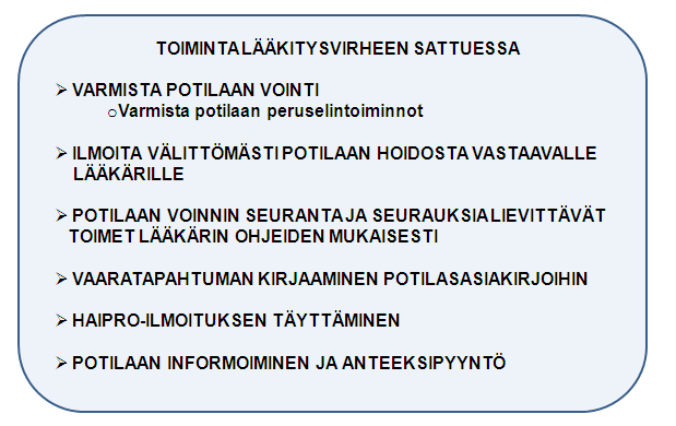 13 LAADUN JA POTILASTURVALLISUUDEN TOIMINTASUUNNITELMA 1.