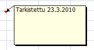 22 Harjoitus 3 Tee ohjelma, joka kopioi ennen ohjelman suorittamista valittuna olleen alueen uuteen Transpoosi-nimiseen laskentataulukkoon siten että taulukon rivit ja sarakkeen vaihtavat paikkaa.