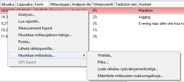 32 Synkronoi Bodyguardin sisäinen kello tietokoneen kellon kanssa painamalla nappia Synkronoi aika nyt. Tallenna uudet asetukset painamalla Tallenna tai sulje asetustyökalu painamalla Peruuta. 1.3.6.