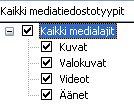 Kotiope Aarno Hyvönen p. 045 349 05 99 4/13 2. Tarkista että oikea mediatyyppi on haussa. Klikkaa... Kannattaa laittaa ruksit vain niihin kohtiin, joita oikeasti etsii... 3. Tarkista, että ruksi on kohdassa Sisällytä Office -sisältöä.