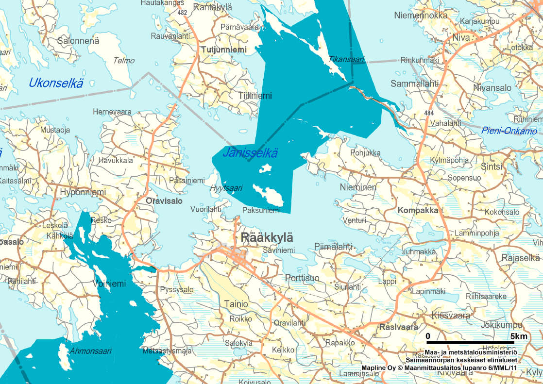 13 6.1.2 Pyydysrajoitusalueet Valtioneuvosto on antanut kaksi asetusta, joilla rajoitetaan kalastusta saimaannorpan suojelun tehostamiseksi.