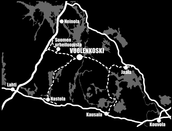 5.1. Vuolenkosken kylän kuvaus Merja Kokkosen (3.4.2009, puhelinhaastattelu) mukaan Vuolenkoski tunnetaan sen reippaasta asenteesta, yhteisöllisyydestä ja asioiden ottamisesta omiin käsiin.