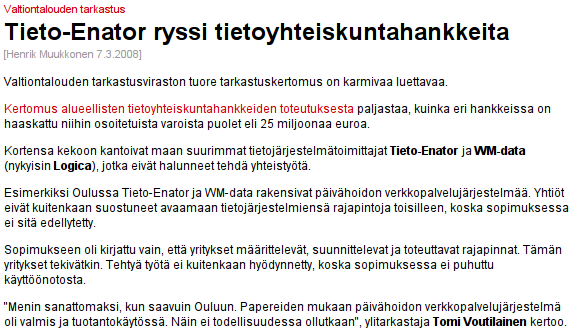 Tietoyhteiskunnan