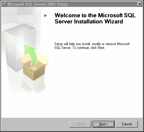 3 ASENNUS 3.1 Laitteistovaatimukset Laitteistovaatimukset vaihtelevat hiukan version suhteen, mutta seuraavat ovat yleiset vaatimukset SQL Server 2005 -tuotteelle: 1 Ghz prosesori 1 Ghz RAM-muistia 3.