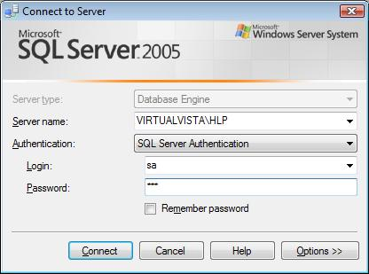 17.2. Varmuuskopion palauttaminen Tietojen palautuksessa käytetään maksutonta SQL Server Management Studio-ohjelmaa. jonka voit ladata esimerkiksi HelpostiLaskun internetsivuilta.