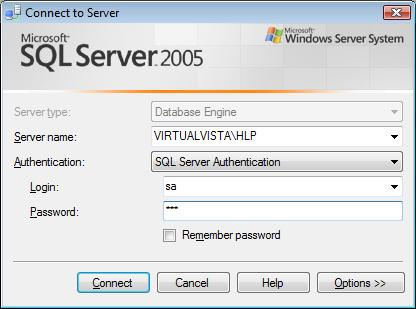 19.2. Varmuuskopion palauttaminen Tietojen palautuksessa käytetään maksutonta SQL Server Management Studio-ohjelmaa. jonka voit ladata esimerkiksi HelpostiLaskun internetsivuilta.