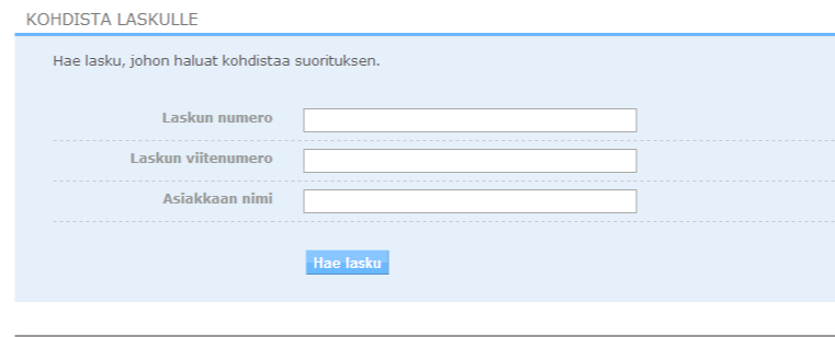 VINKKI! Käsin syötettyjä suorituksia, mihin on voitu laittaa oikea viite, ei tarvitse yksitellen kohdistaa!