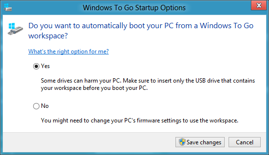 Booting from USB Allows host PCs to automatically boot from USB Available on Windows 8 and Windows 8.