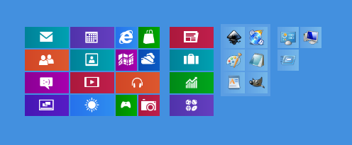 Windows 8.1 s. 17/60 Käyttöliittymän mukauttaminen Aloitusnäytössä voi olla turhia ruutuja, ja jokin usein käytetty sovellus voi sieltä puuttua.