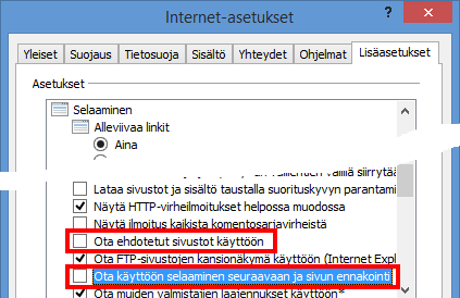 Windows 8.1 s. 23/60 Jos kuitenkin haluat käyttää Bing-hakuja, varmista, että Hakutoiminnot-kohdan alapuolella ylin vaihtoehto ei ole valittuna.