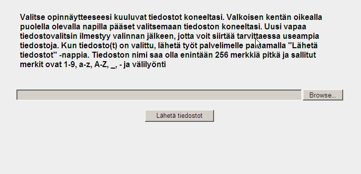 muunkielisen tiivistelmän kohdalla tiivistelmän kieli (yleensä englanti). Huomautus-kentän voit täyttää esim.