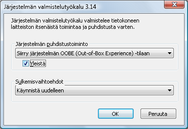 KR TT- koulutuskiertue 8.12.2008 Oulu - Windows-työasemakäyttöjärjestelmät Kimmo Rousku sivu 183 Asennus ja vakiointi 4.