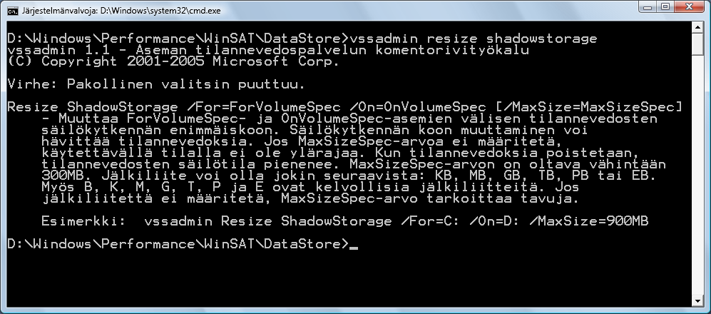 KR TT- koulutuskiertue 8.12.2008 Oulu - Windows-työasemakäyttöjärjestelmät Kimmo Rousku sivu 206 Miten hallitaan VSS?