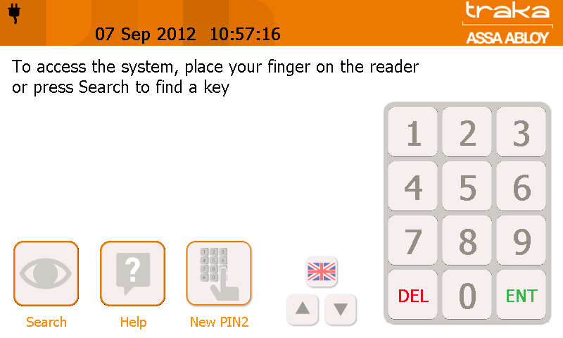 Siirrä sormea alas Siirrä sormea oikealle Siirrä sormea vasemmalle Kun rekisteröinti on valmis, näytössä näkyy, kuinka monta sormea käyttäjälle on rekisteröity (1 tai 2) 5.