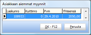 Liite 2 - ALV:n vaihtumiseen liittyvät lisätoiminnot Nämä toiminnot ovat 3.5.2010 ja uudemmissa versioissa.