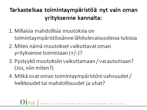 On olemassa paljon uusia rahoitusmuotoja, tietoa esim. kunnan kehittämispäälliköltä. Aktiivisuutta, tule tekemään juttua täältä.