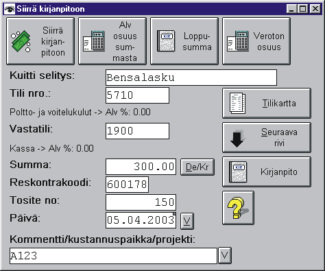 Viimeisimmät muutokset & lisäykset Datamikeen Asiakasrekisteri/laskutus, reskontra, pankkiyhteysohjelma, kellokorttisysteemi 29.11.2002.