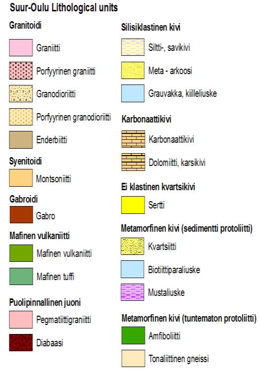 Oulun kallioperä ja kallioperän