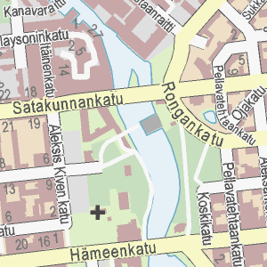 MYYTÄVÄ KOHDE Koskitalo-nimellä tunnettu toimistotalo Tampereen ydinkeskustassa, osoitteessa Satakunnankatu 13 b.