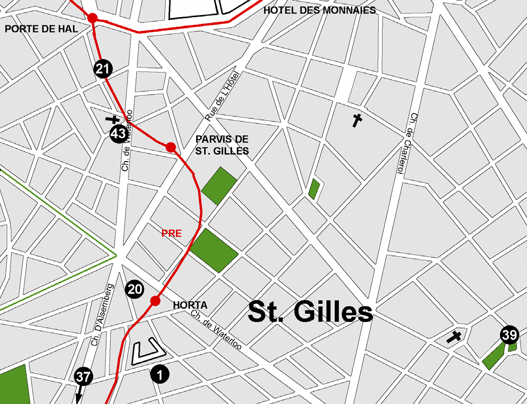44 Saint-Gilles Chez Moeder Lambic (1) Osoite: 68 rue de Savoie (Metro-Hortan uloskäynti johtaa joutomaan nurkalle, ylitä tämä loivasti ylämäkeen ja sinun pitäisi tulla av. P. Dejaerille.