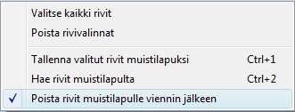 Monilta toimittajilta tulee tilausvahvistuksella ostohinnat. Näiden vertaaminen omiin hintoihin voidaan laittaa päälle valinnalla Huomauta jos vahvistuksen ostohinta eroaa.