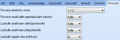 Kuvassa (yllä) viite menee vapaaseen tekstiin. Vapaassa tekstissä tulee ensin otsikkona Ostajan viite: ja perään viitteenne. Tässä kuvassa on valittu tapa Myyjän viitekentän alkuun.