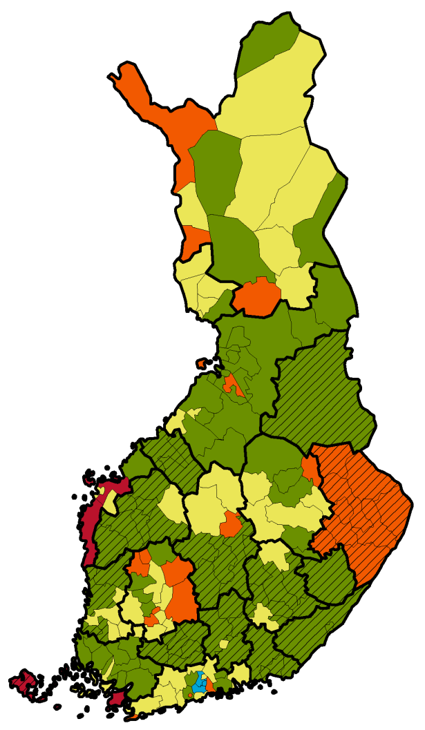 ehealth & EHR systems current situation ehealth and social wellfare ICT spendings 380M /year (2% of total costs) Hospital districts have regional coordination task of ehealth (healthcare only)