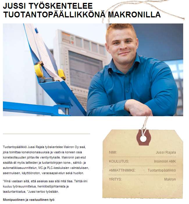 Teknologiateollisuuden yrityksissä ollaan ylpeitä tekijöistä ja tekemisestä!