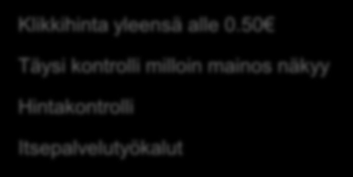 Mainonta Facebookissa tavoittaa potentiaalisen asiakkaan edullisesti Klikkihinta